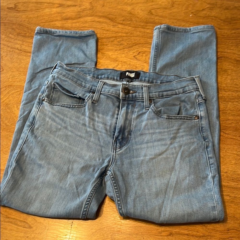 PAIGE Federal Straight Leg Jeans